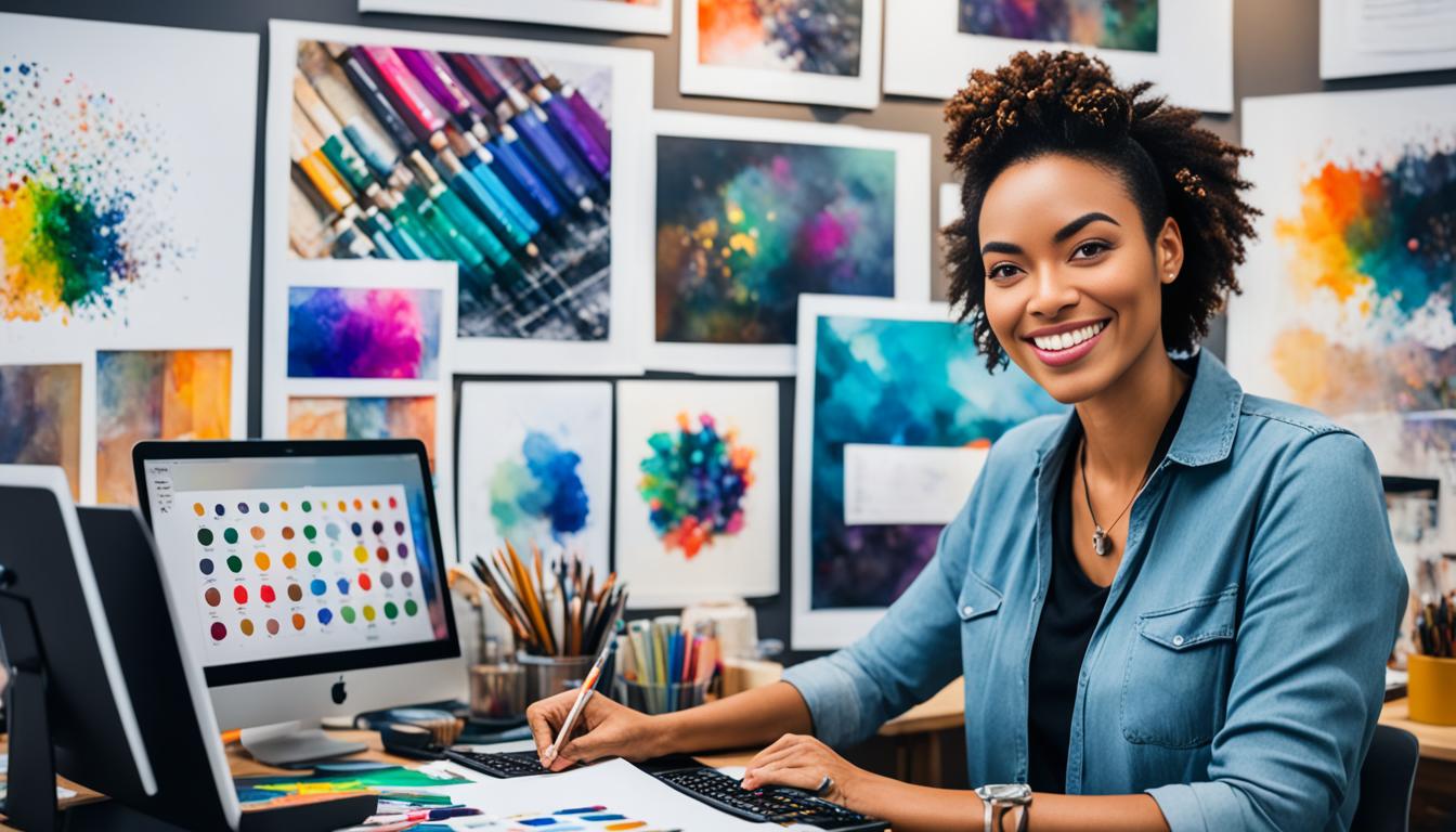 tips for selling artwork online as a fine artist