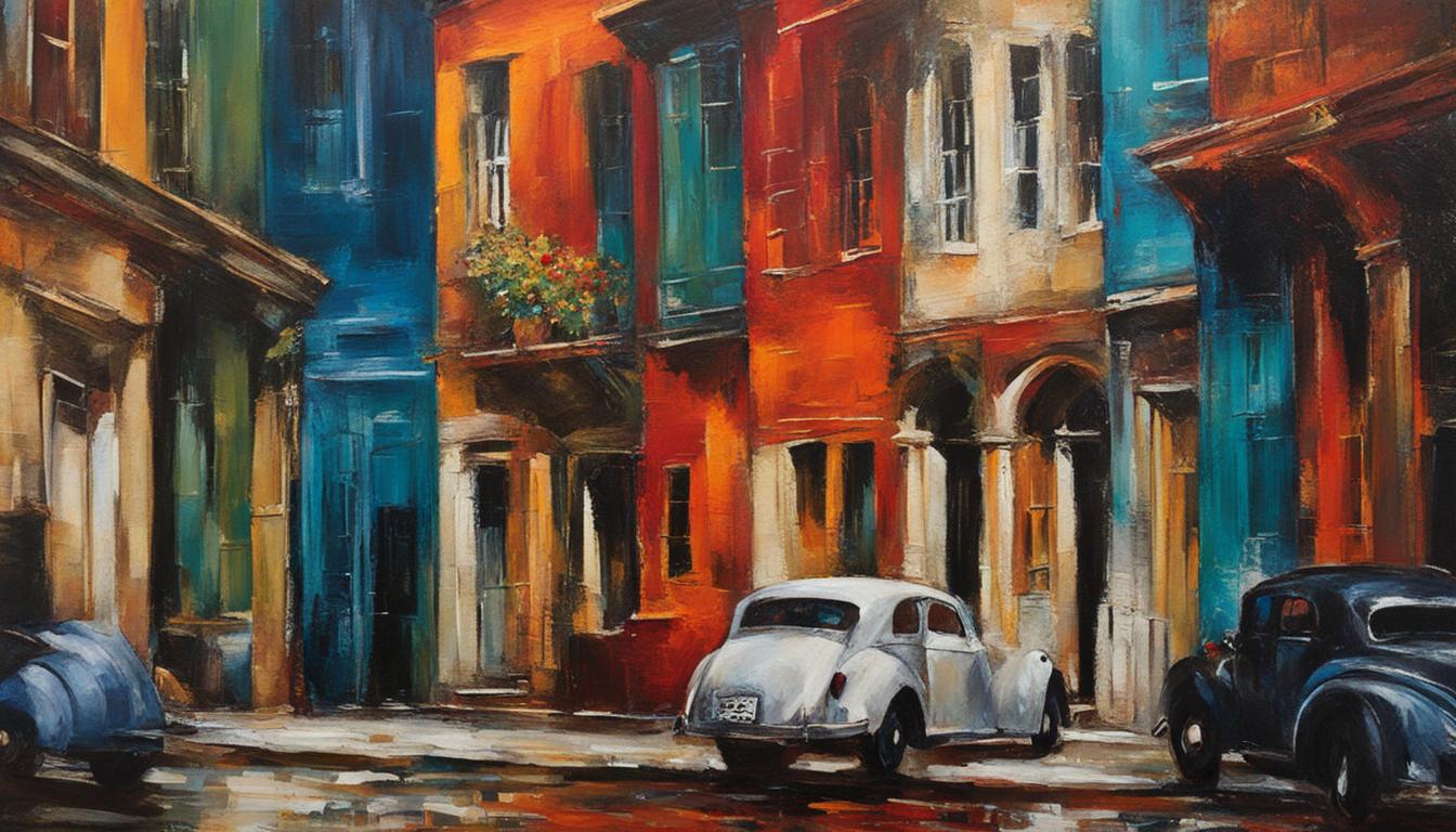 Cultural and Historical Themes using arylics paints