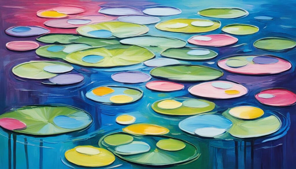 Monet style painting tutorial color palette Monet style painting tutorial color palette