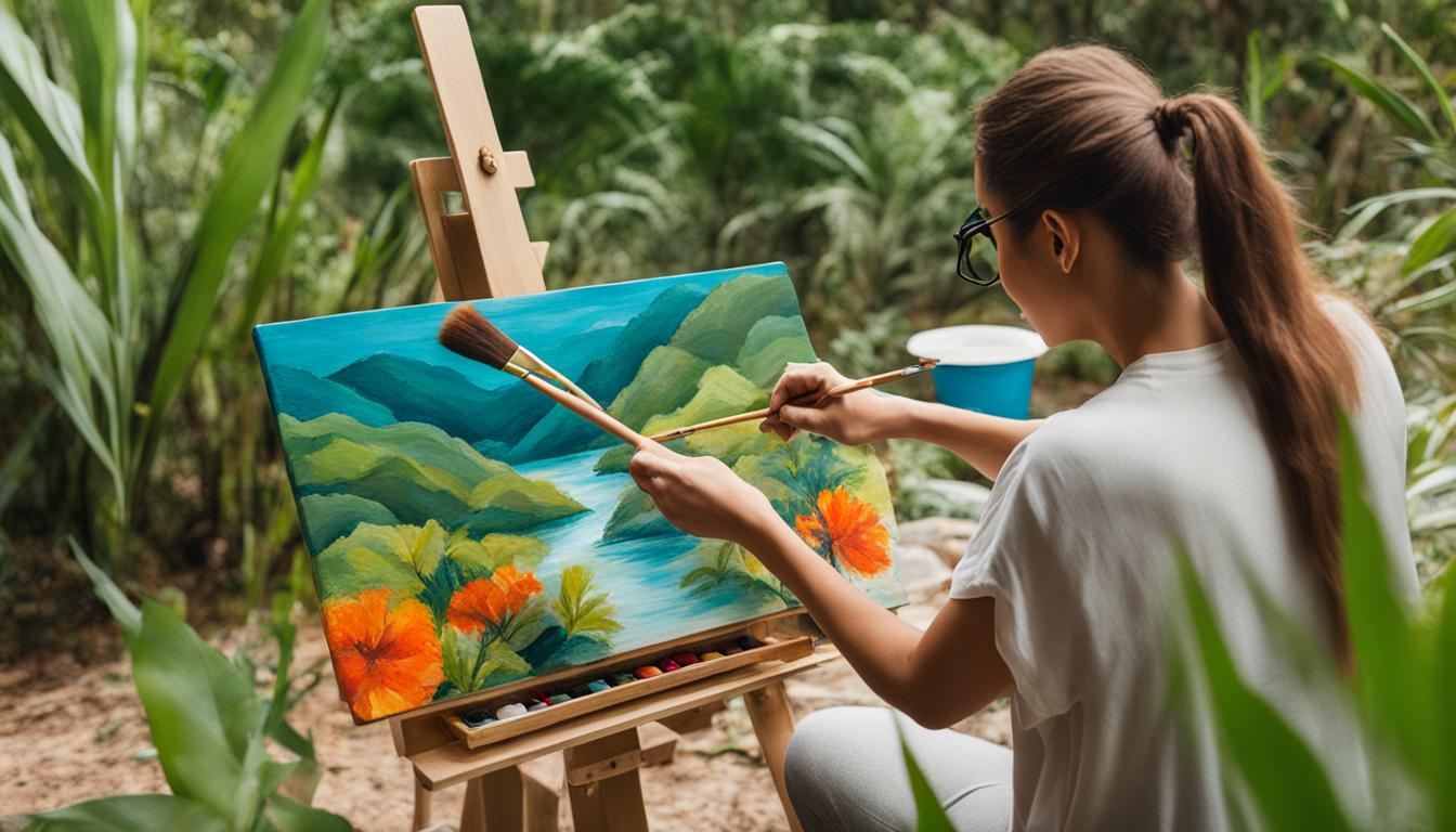 Sustainable Acrylic Painting: Eco-Friendly Practices for Artists