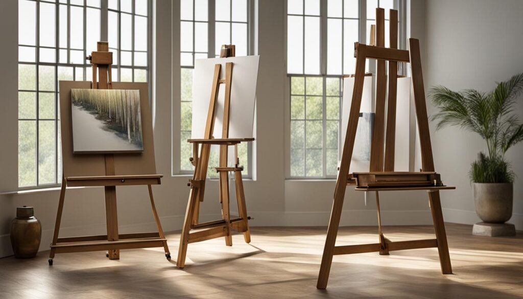 art display easel art display easel
