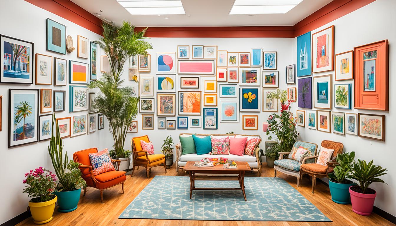 art show display ideas