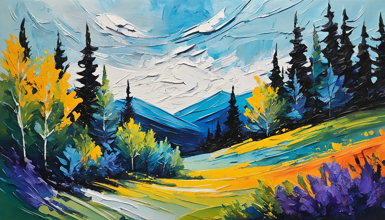 create depth and texture in your acrylic artwork