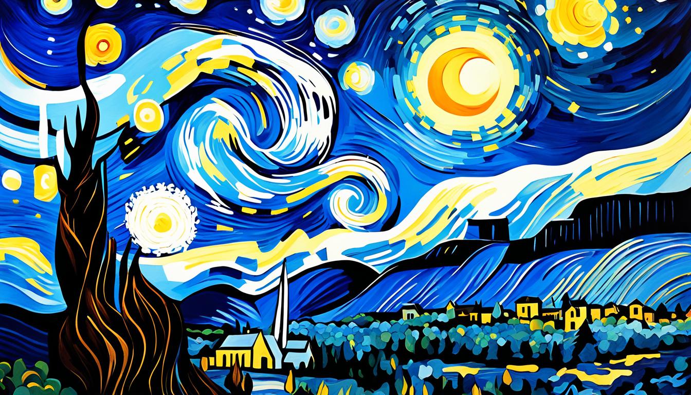 recreate famous artworks with a modern twist in acrylics