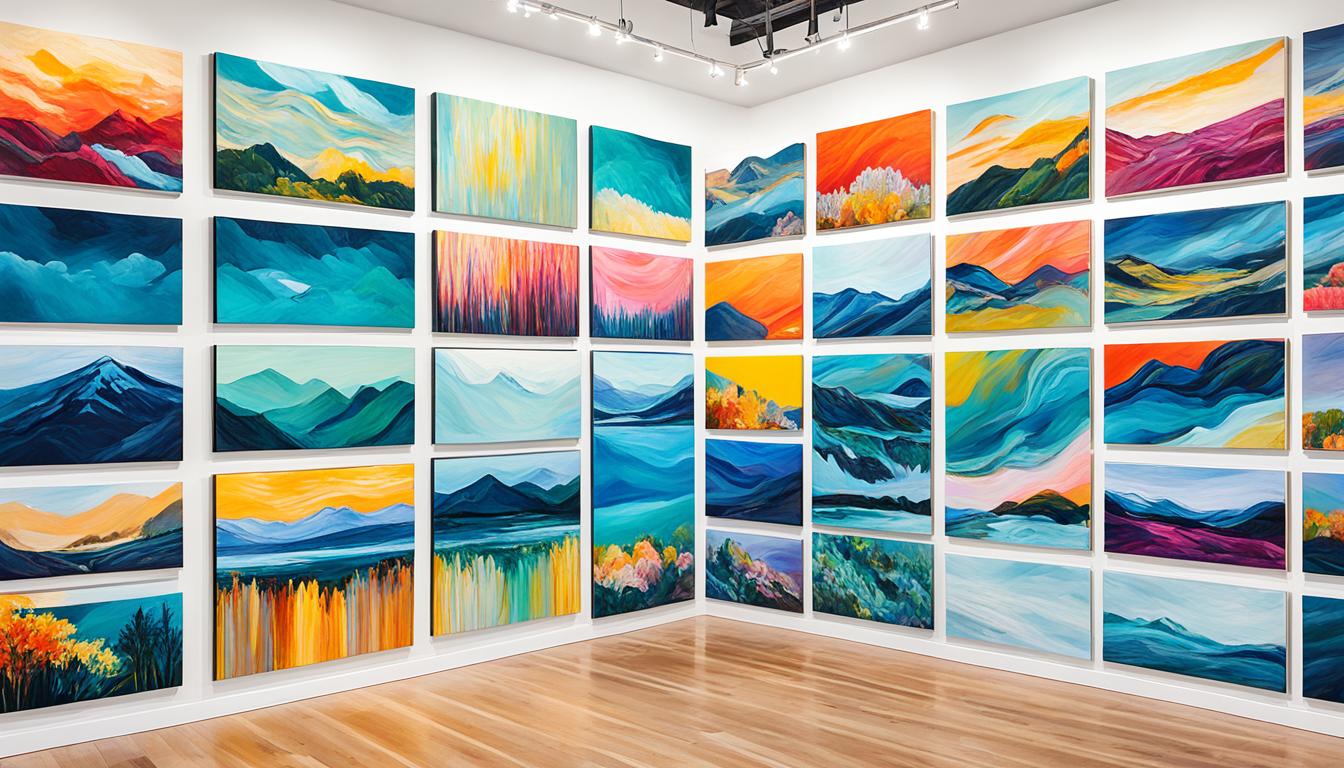 selling and promoting your acrylic artwork online