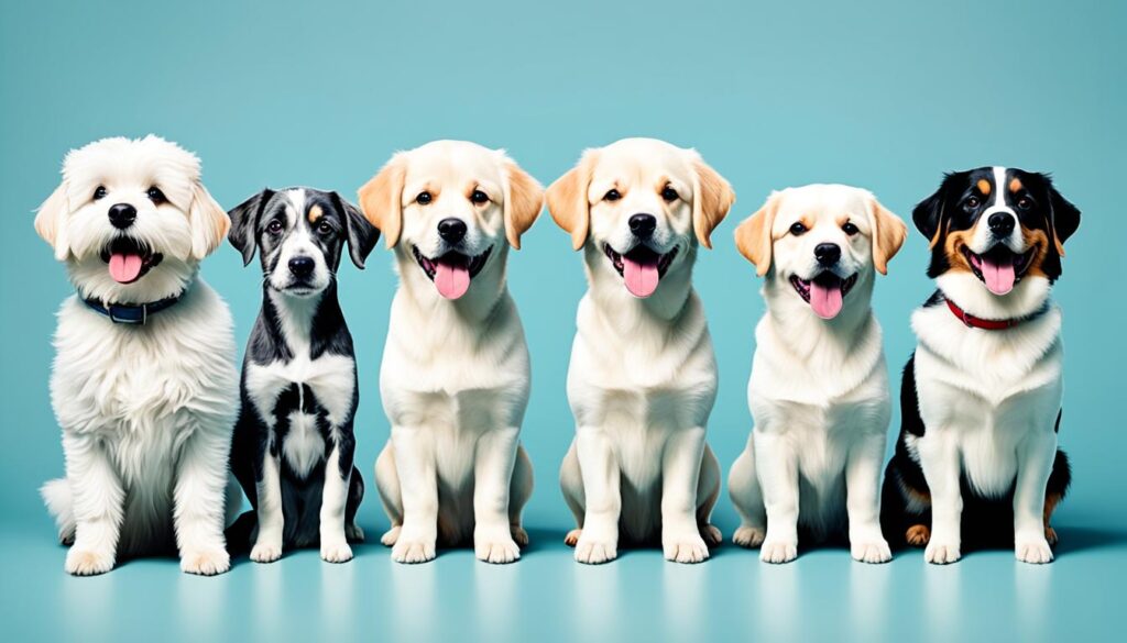 Elements of Cute Dog Sketches