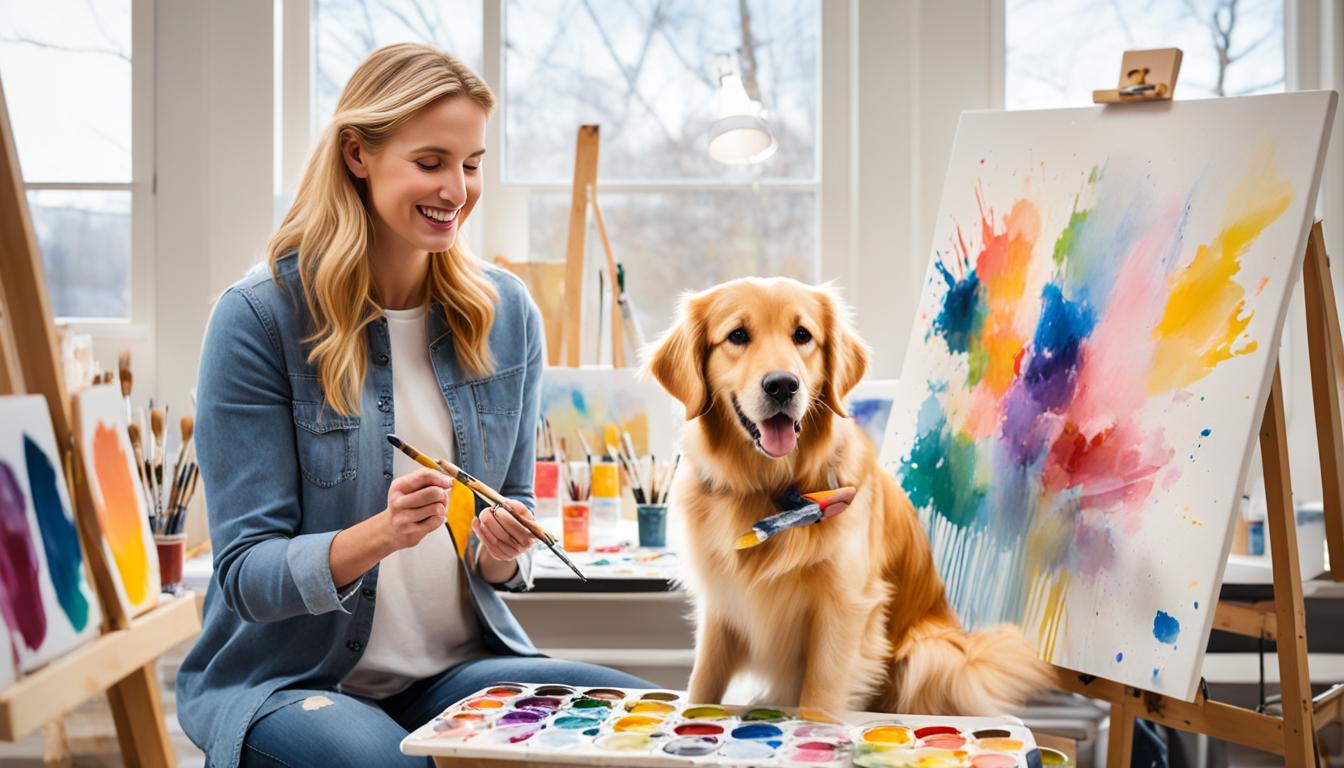 How to paint a acrylic painting of your dog