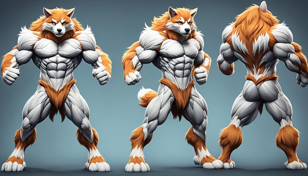 Intricate Furry Character Anatomy