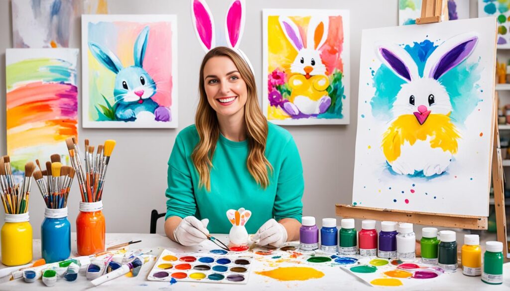 acrylic painting tips for easter art