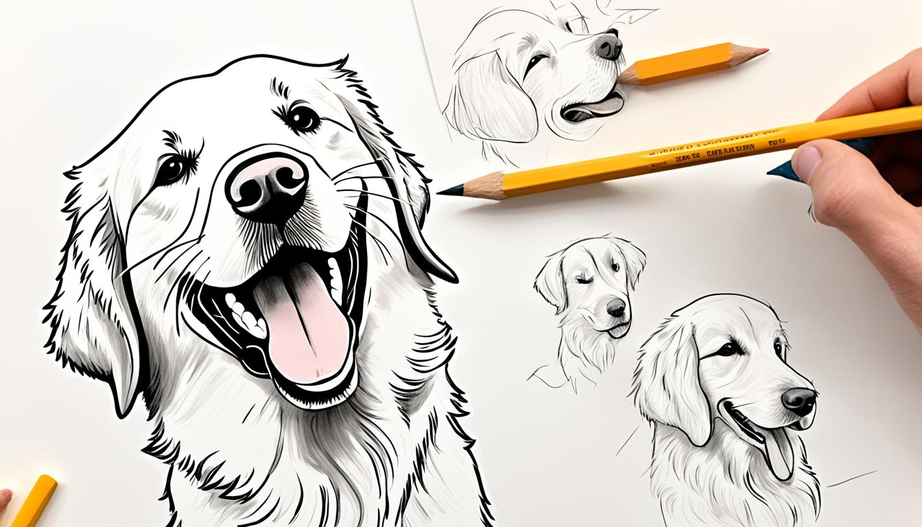 dog drawing