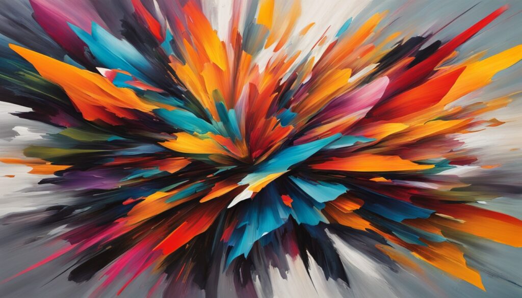 Abstract acrylic painting techniques