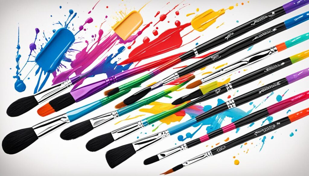 acrylic painting brushes acrylic painting brushes