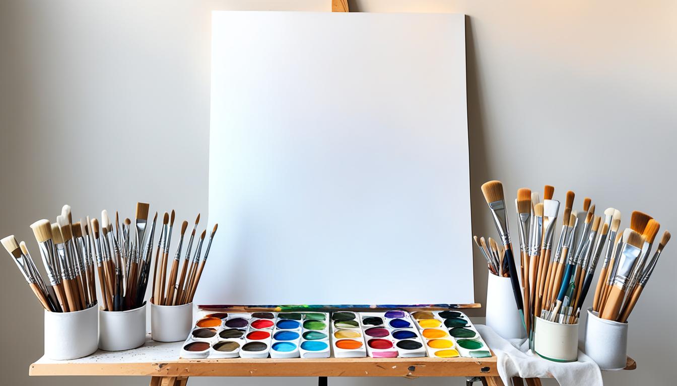 beginner acrylic painting