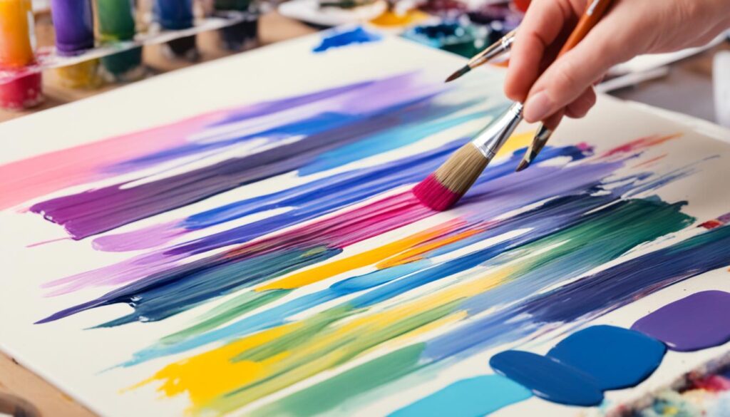 learn acrylic painting techniques