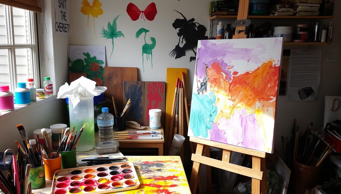 Acrylic art tutorials