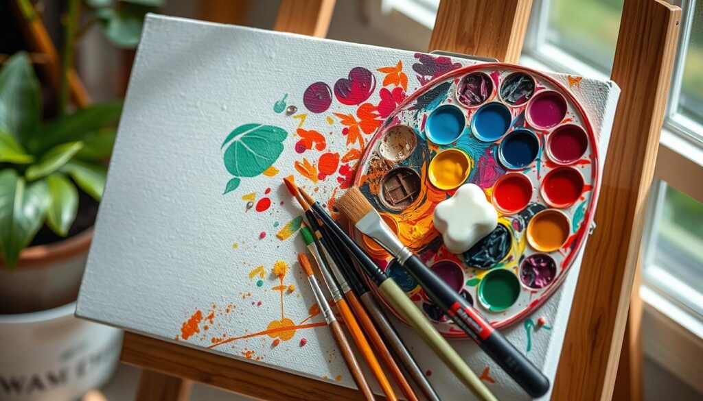 acrylic painting techniques