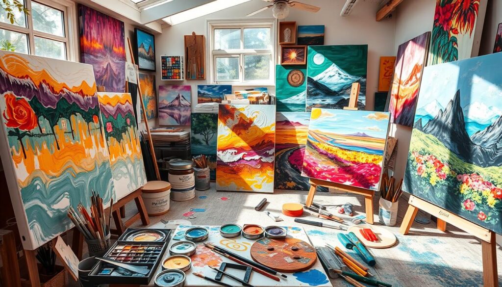 advanced acrylic painting techniques