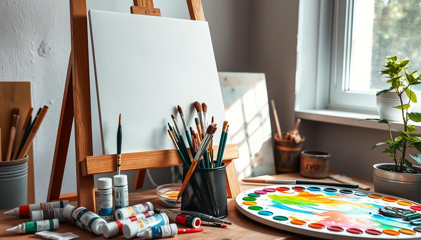 beginner guide to acrylic painting