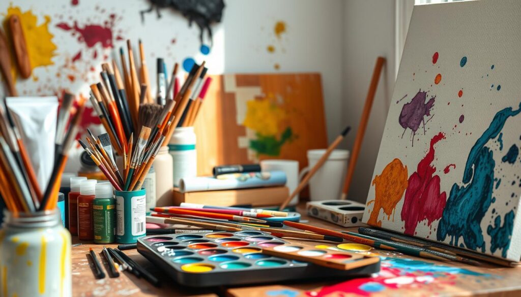 acrylic painting techniques