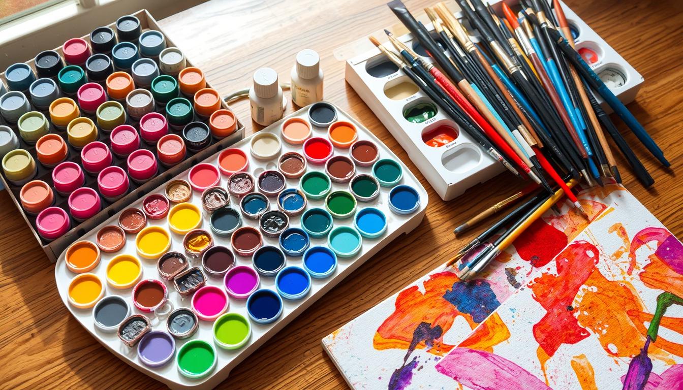 best acrylic paint sets for beginners