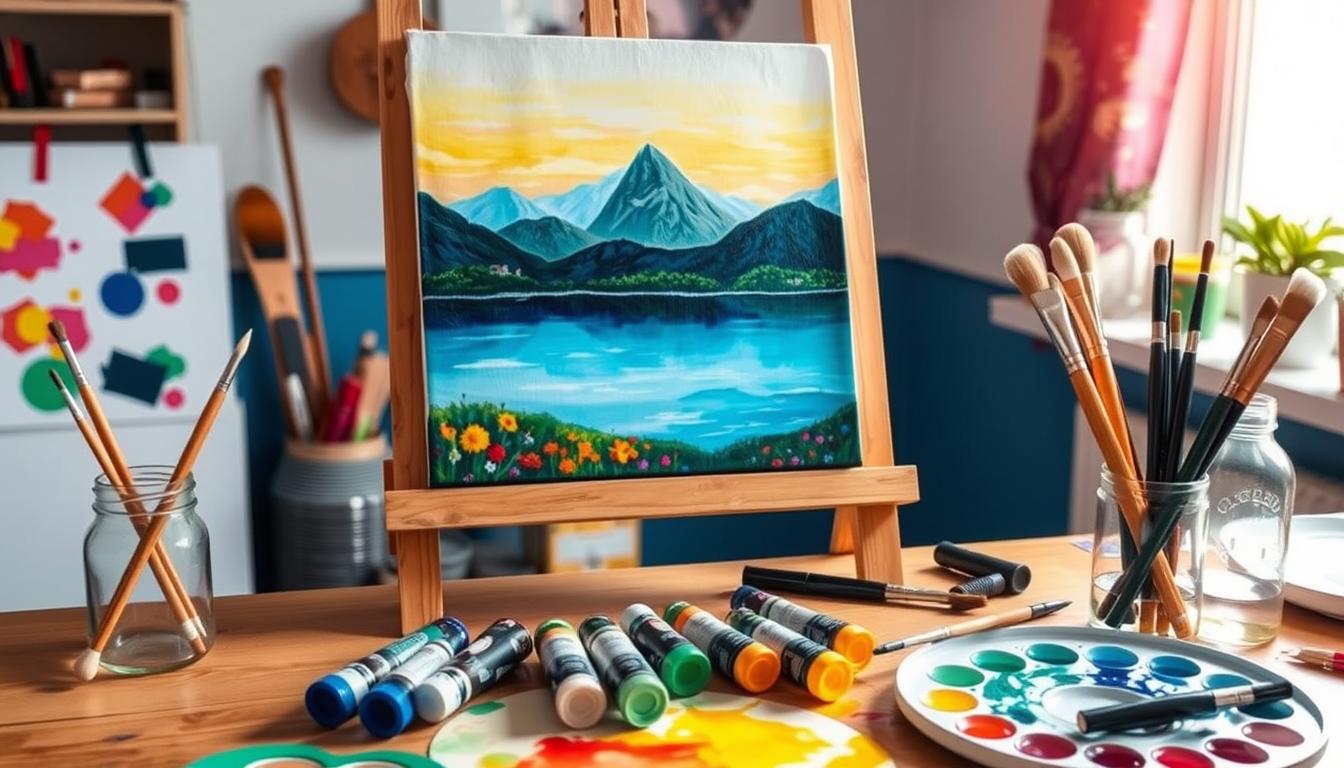 step by step acrylic painting tutorial