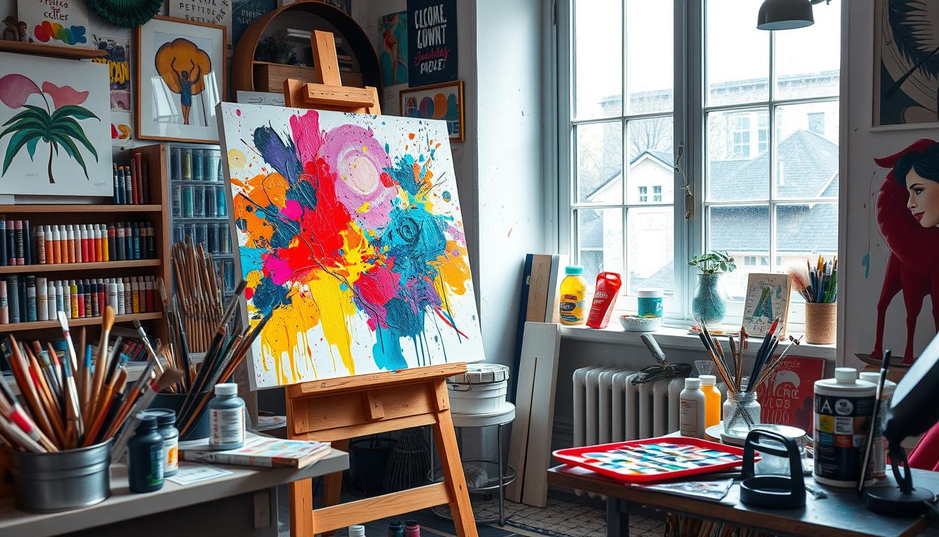 acrylic painting for absolute beginners