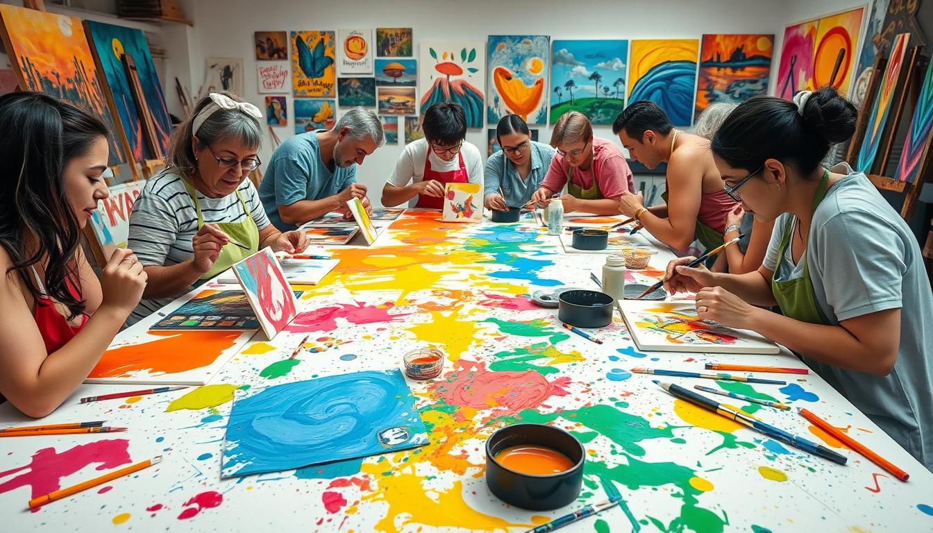 fixing mistakes in acrylic painting