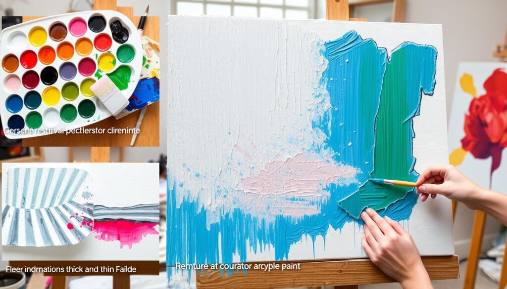 techniques to fix mistakes in acrylic painting