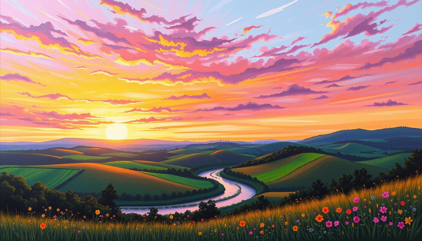 acrylic landscape painting tips