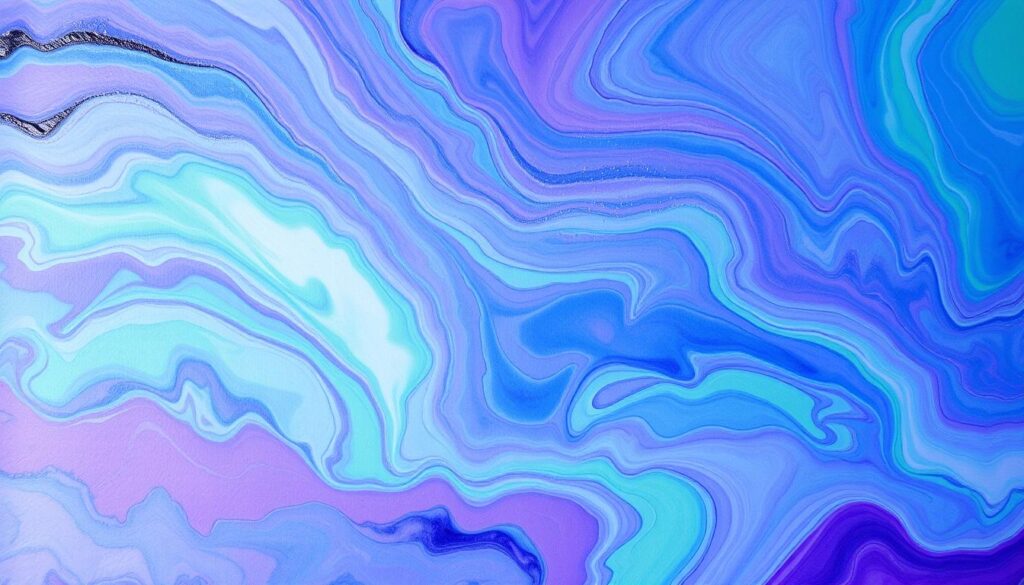 wet-on-wet acrylic blending