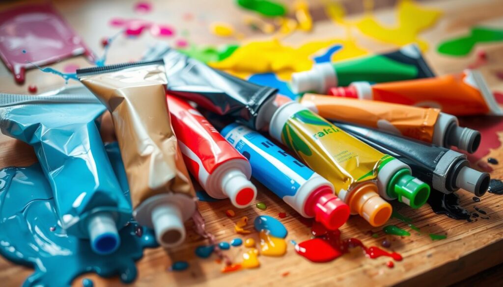 acrylic paint colors