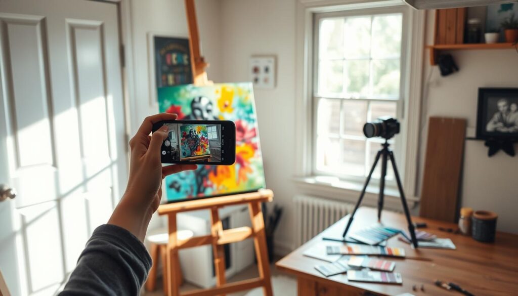 how to photograph acrylic paintings with a smartphone how to photograph acrylic paintings with a smartphone