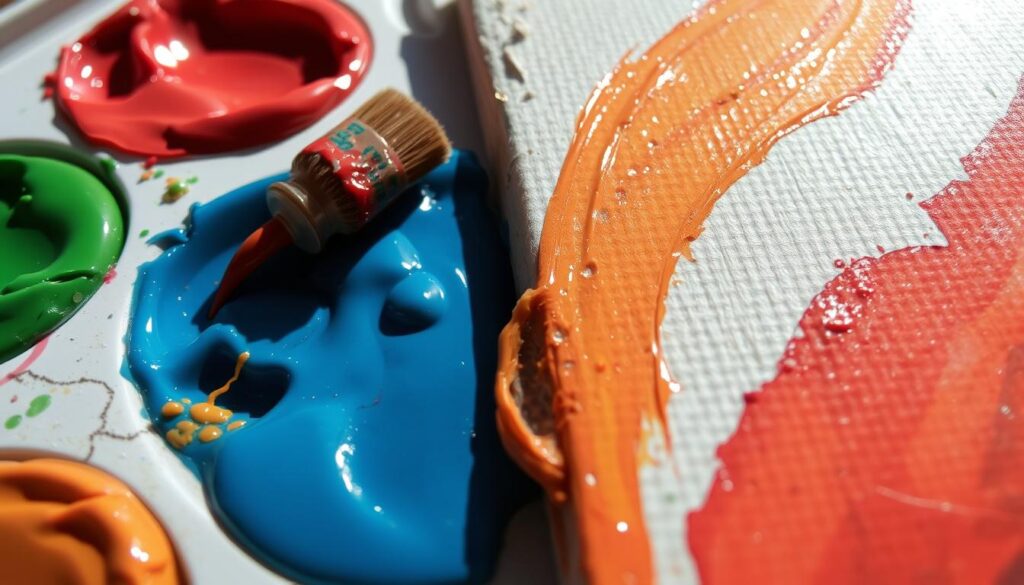 acrylic paint drawbacks