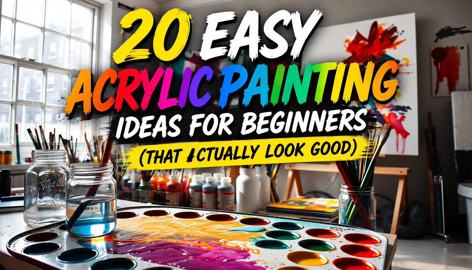 acrylic painting challenges and solutions