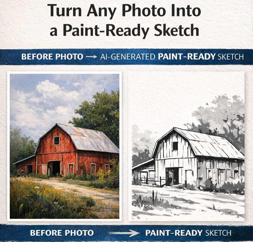 turn any photo into a sketch